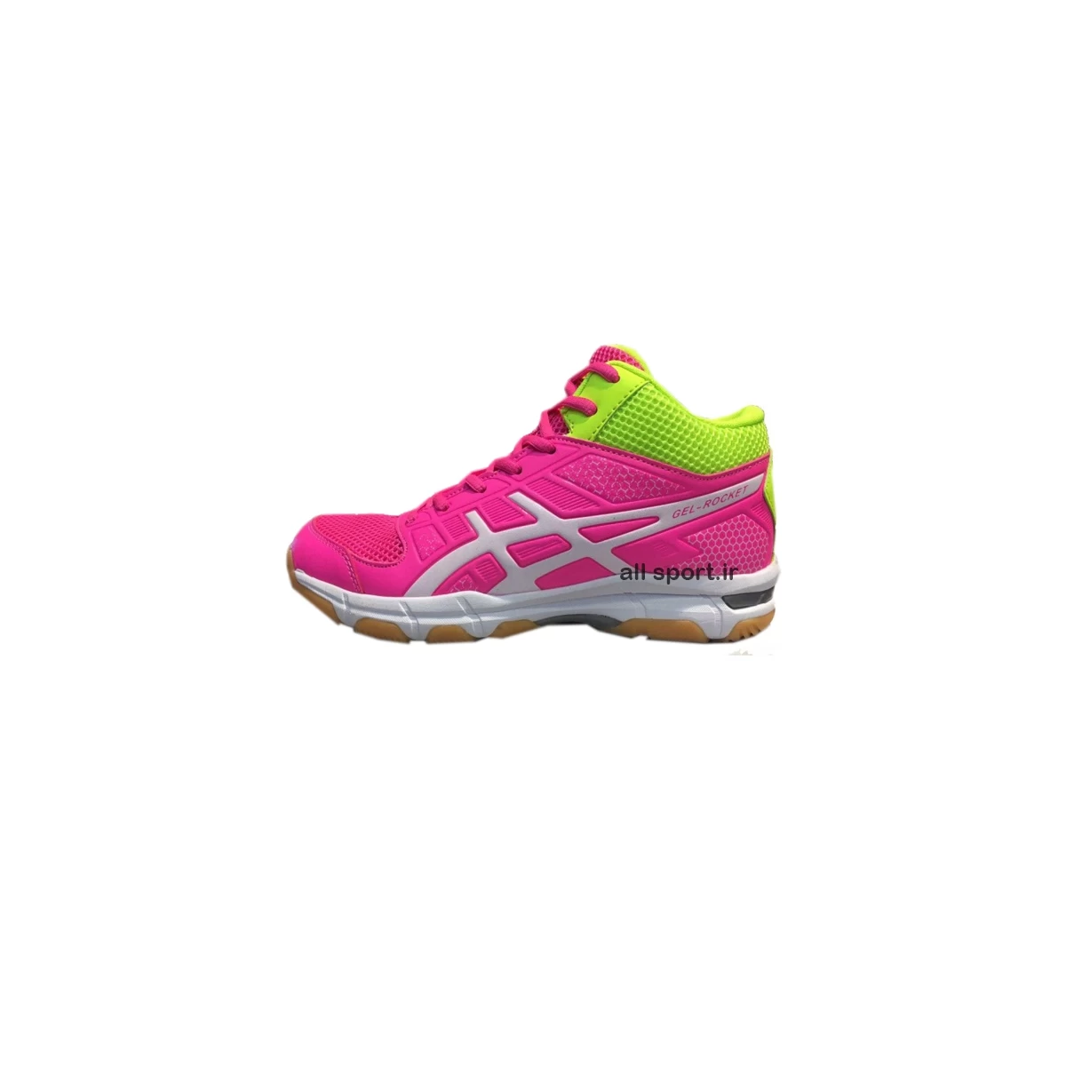 کفش والیبال زنانه Asics Gel Rocket Pink