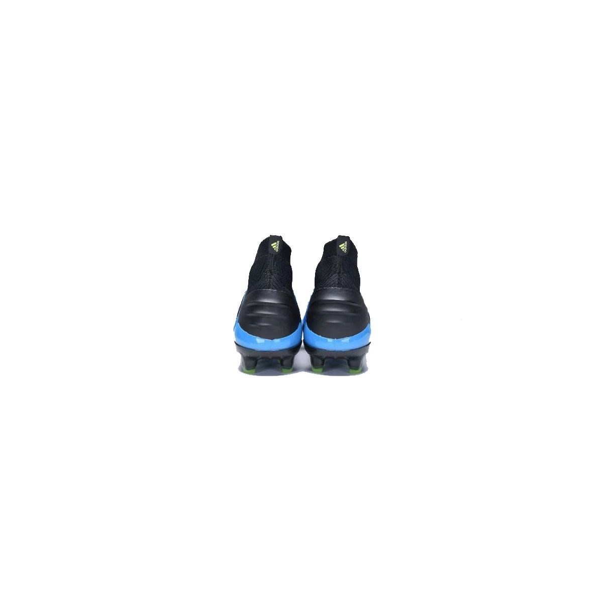 کفش فوتبال آدیداس پردیتور طرح اصلی مشکی آبی Adidas Predator 19+ FG Black Bule