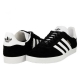 کتانی رانینگ مردانه آدیداس Adidas Gazelle Black White Gold