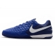 کفش فوتسال نایک تمپو لجند طرح اصلی سفید آبی Nike Tiempo Legend VIII Academy IC White Blue