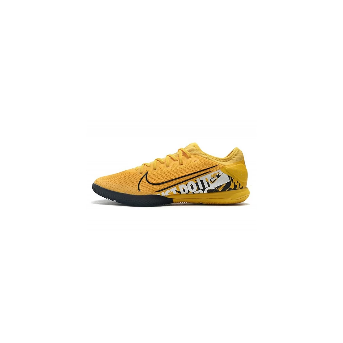 کفش فوتسال نایک مرکوریال طرح اصلی زرد سفید مشکی Nike Mercurial Vapor XIII Pro IC  Yellow White Black