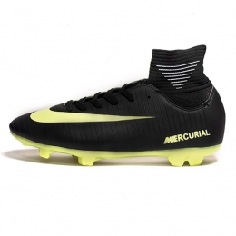 کفش فوتبال نایک مرکوریال ساقدار طرح اصلی مشکی  Nike Mercurial 2019