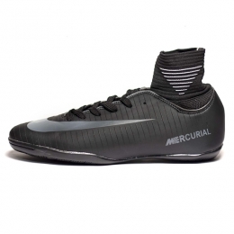 کفش فوتسال ساقدار نایک مرکوریال طرح اصلی مشکی Nike Mercurial 2019
