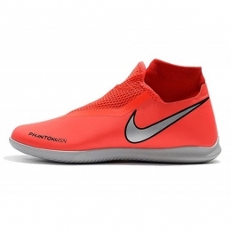 کفش فوتسال نایک ساقدار طرح اصلی قرمز نقره ای Nike Phantom Vision Academy DF IC Red Silver