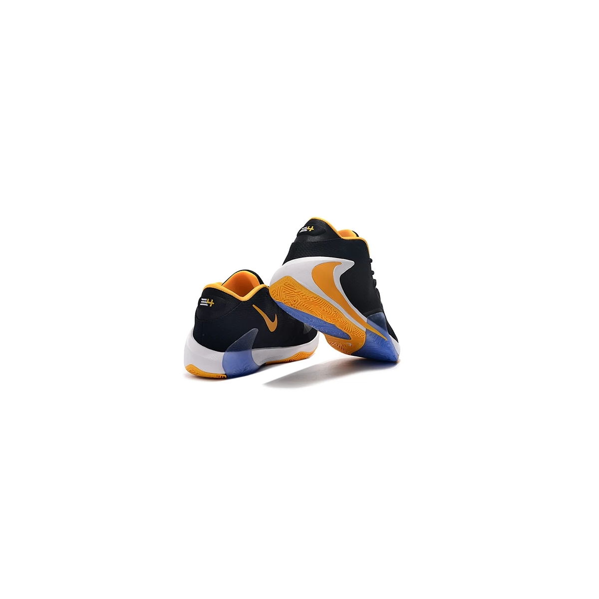 کفش بسکتبال نایک Nike Zoom Freak 1 Black White Yellow