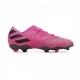 کفش فوتبال آدیداس نمزیز طرح اصلی مشکی صورتی Adidas Nemeziz 19.1 FG Pink Black