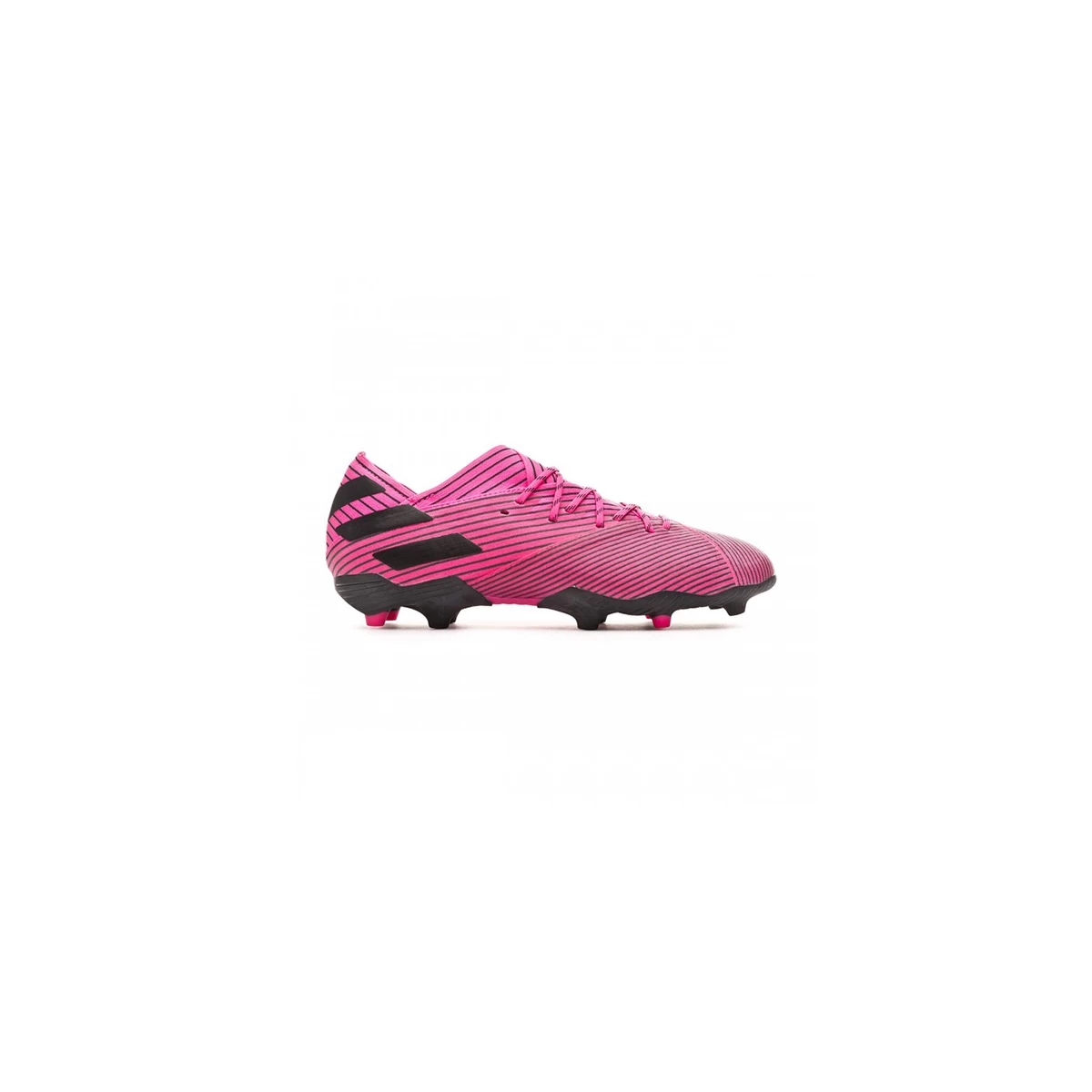 کفش فوتبال آدیداس نمزیز طرح اصلی مشکی صورتی Adidas Nemeziz 19.1 FG Pink Black