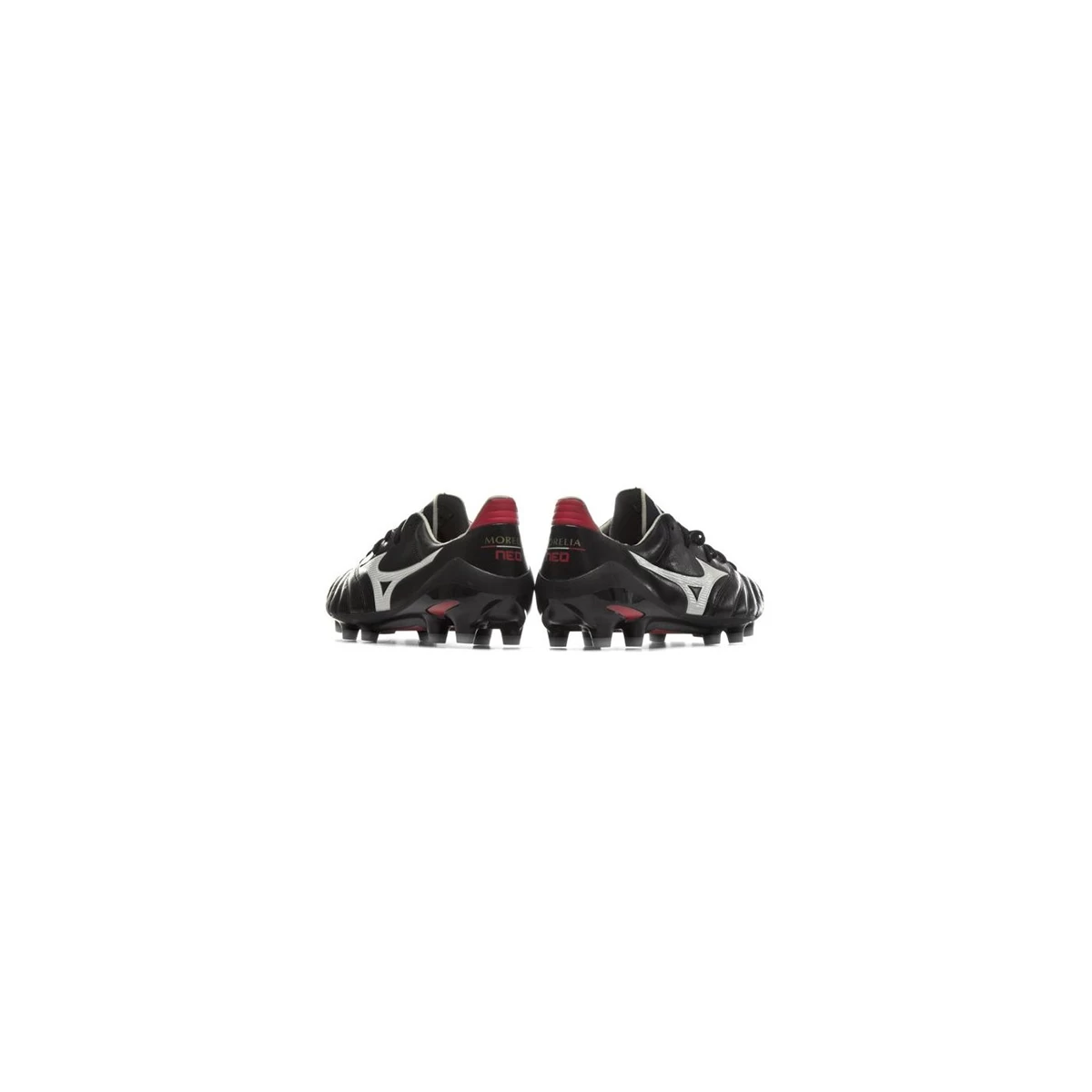 کفش فوتبال میزانو طرح اصلی مشکی سفید قرمز Mizuno Morelia Neo Black White Red