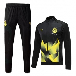 گرمکن شلوار دورتموند مشکی زرد Dortmund Training Tracksuit 2020