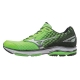 کتانی رانینگ مردانه میزانو Mizuno Wave Rider 19 Fluorescent Green J1GC160308