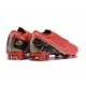 کفش فوتبال نایک طرح اصلی قرمز طلایی مشکی Nike Mercurial Vapor XIII Elite FG Red Gold Black