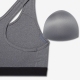 نیم تنه زنانه نایک Nike Pro Classic Padded Training Bra Grey Black 823312-092