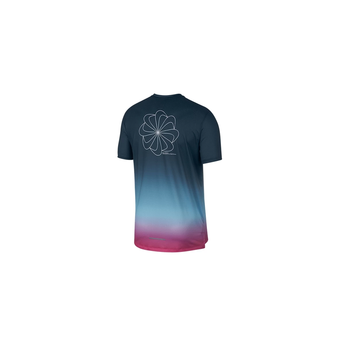 تیشرت مردانه نایک Nike Dri Fit Miler Blue AQ4930-496
