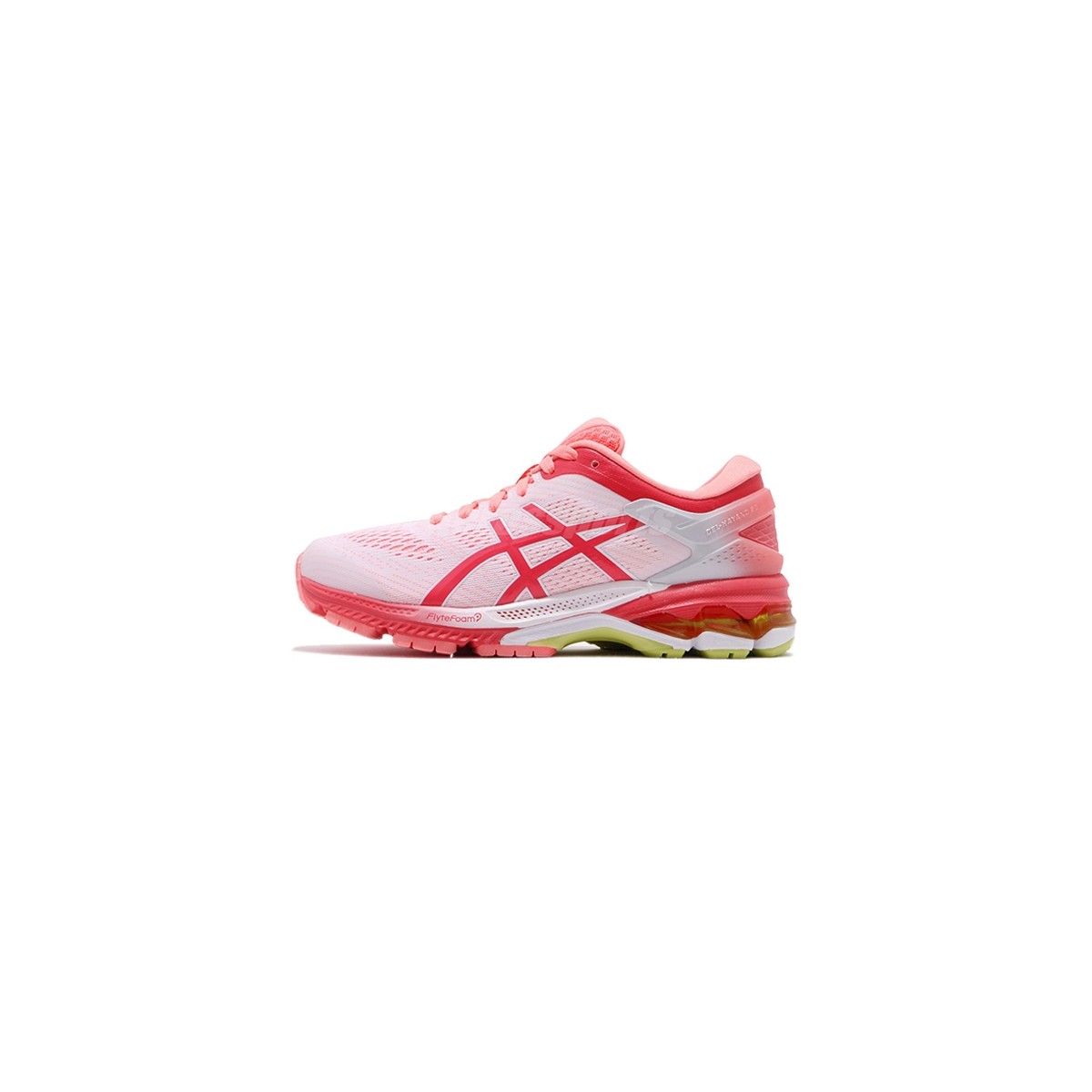 کتانی رانینگ زنانه اسیکس Asics Gel Kayano 26 Kai White Pink