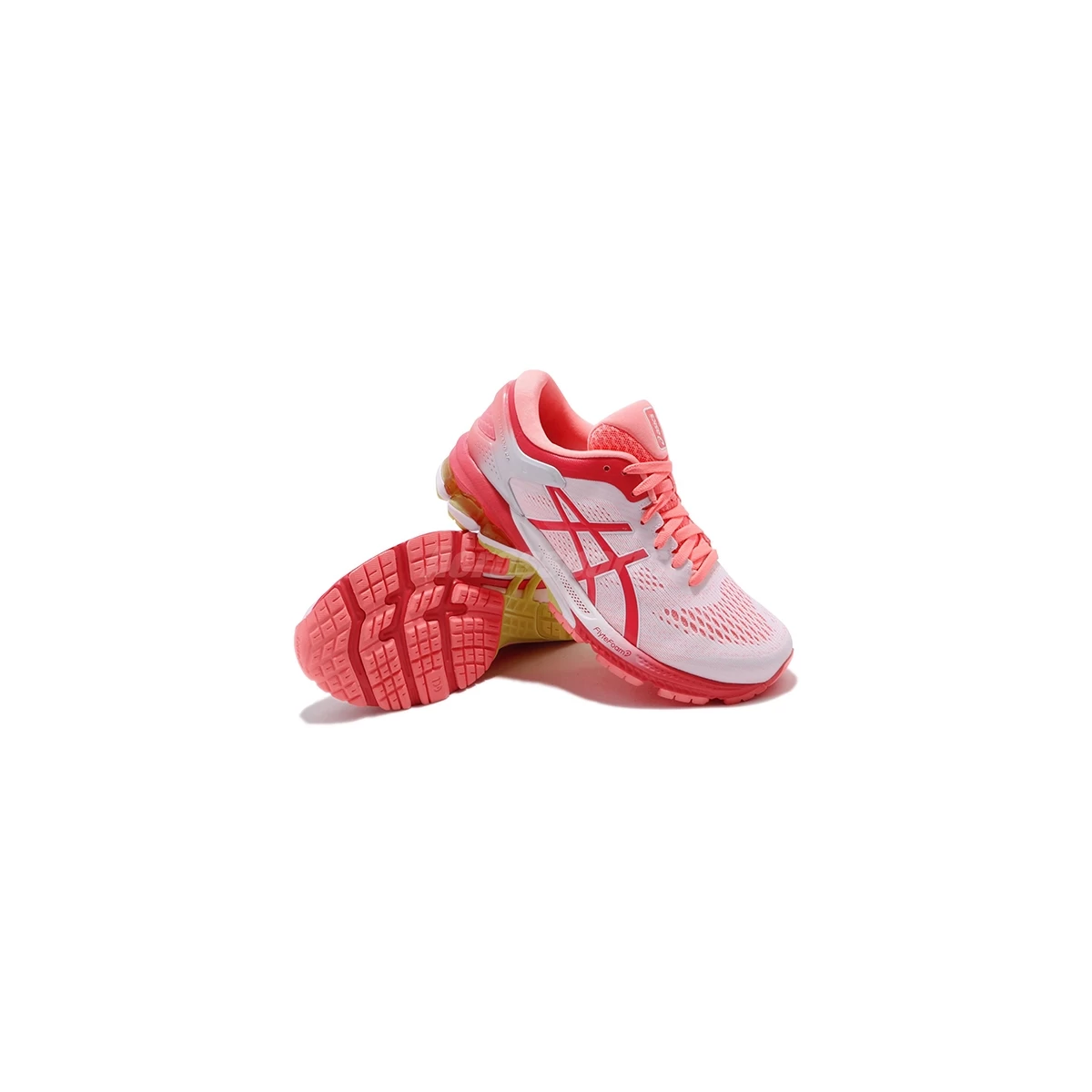 کتانی رانینگ زنانه اسیکس Asics Gel Kayano 26 Kai White Pink