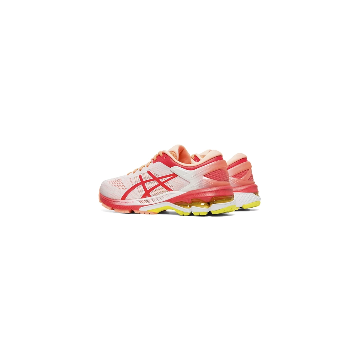 کتانی رانینگ زنانه اسیکس Asics Gel Kayano 26 Kai White Pink