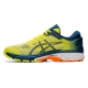 کتانی رانینگ مردانه اسیکس Asics Gel Kayano 26 GS  Kids Yello Blue