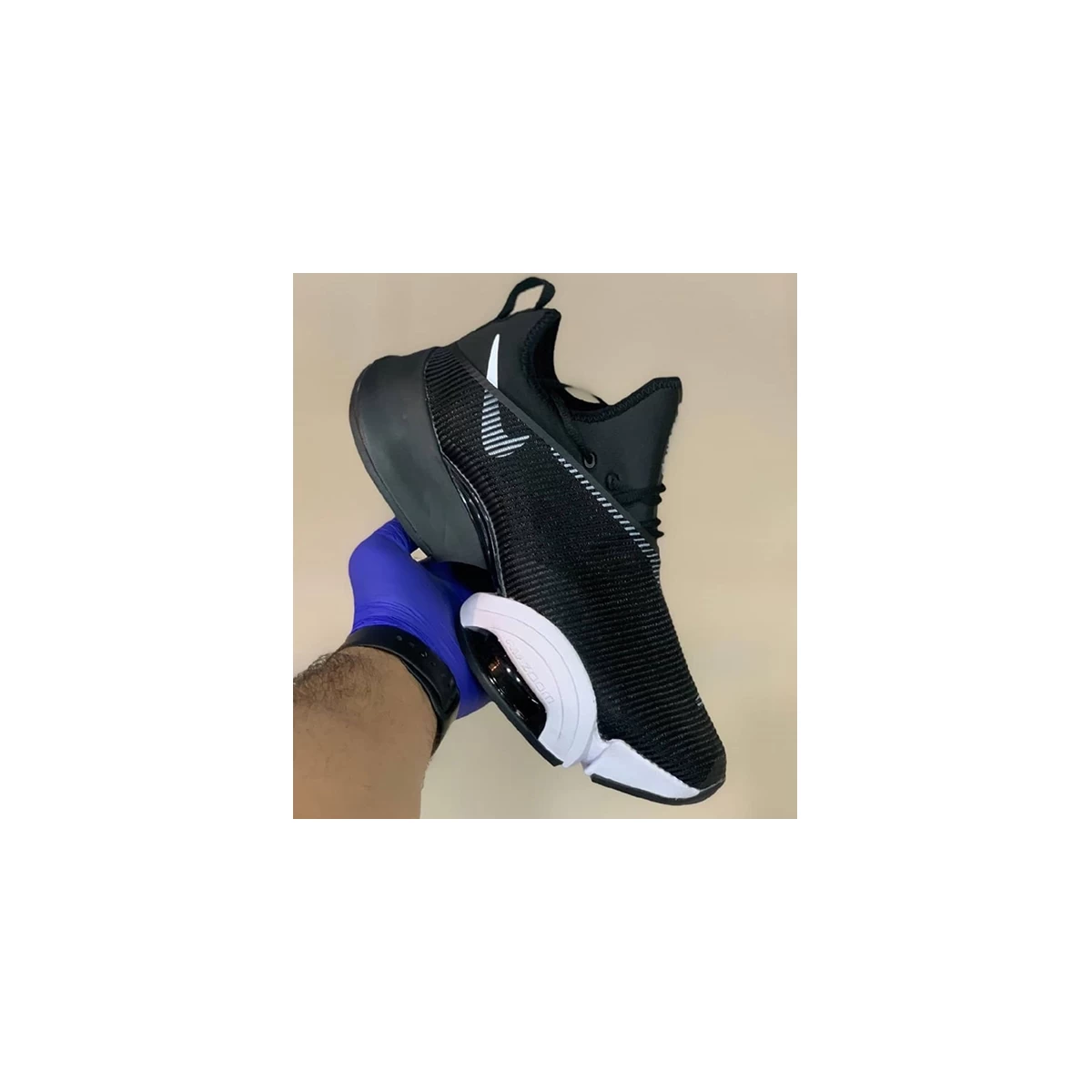 کتانی رانینگ مردانه نایک Nike SuperRao Black White