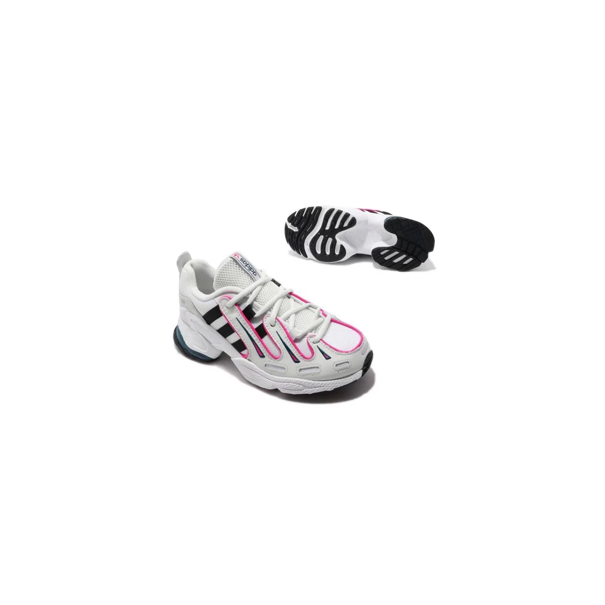 کتانی رانینگ زنانه آدیداس Adidas Egt Gazelle White Black Pink Grey