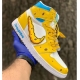 کفش بسکتبال ایر جردن Air Jordan 1 SpongeBob Yellow White