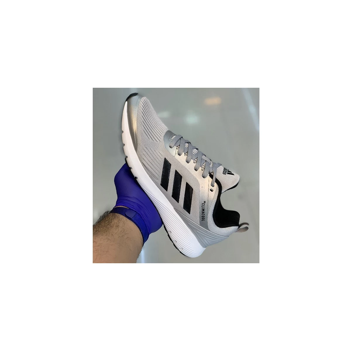 کتانی رانینگ مردانه آدیداس Adidas Climacool Gray