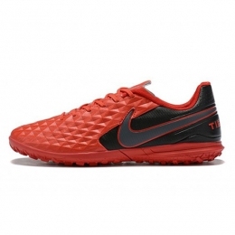 کفش چمن مصنوعی نایک تمپو طرح اصلی قرمز مشکی Nike Tiempo Legend VIII TF