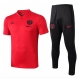 پلوشرت شلوارپاریسن ژرمن قرمز مشکی Paris Saint Germain Polo Shirt 2019