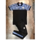پلوشرت شلوار منچستر سیتی آبی مشکی Machester City Polo Shirt 2019-2020