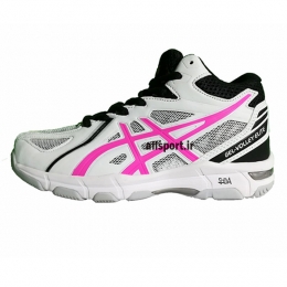 کفش والیبال زنانه اسیکس Asics Gel Volley Elite 2 White Pink