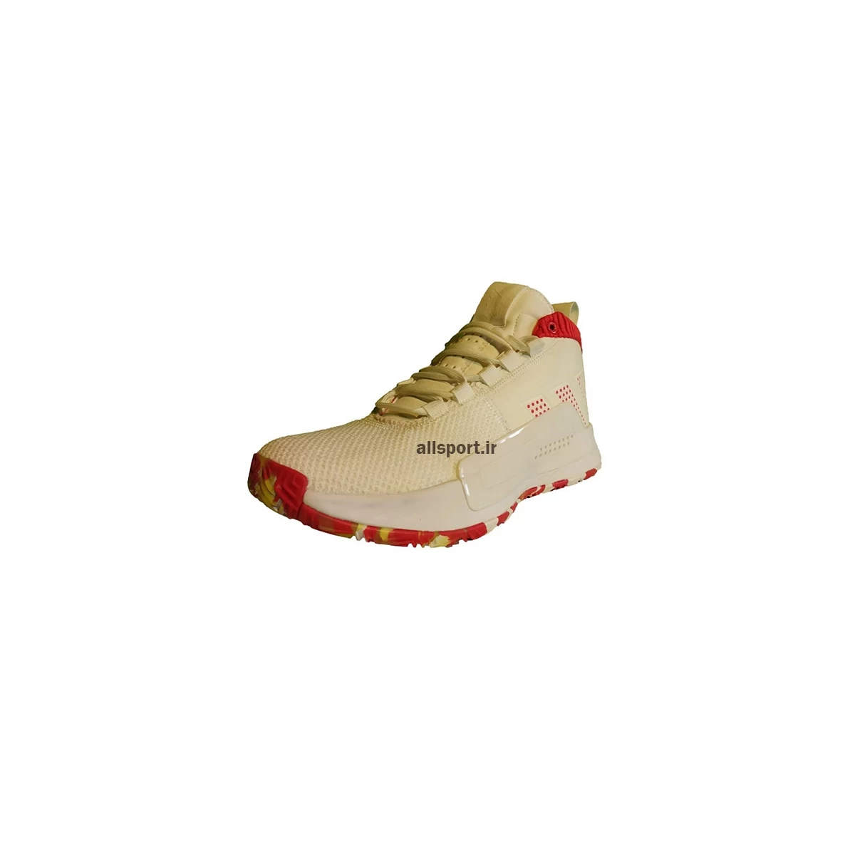 کفش بسکتبال مردانه آدیداس Adidas Dame 5 Yello Red
