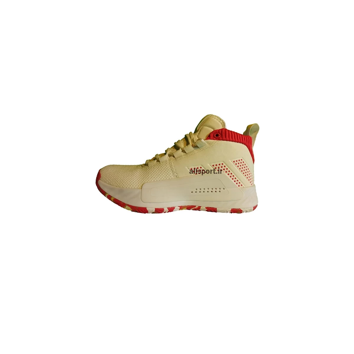 کفش بسکتبال مردانه آدیداس Adidas Dame 5 Yello Red