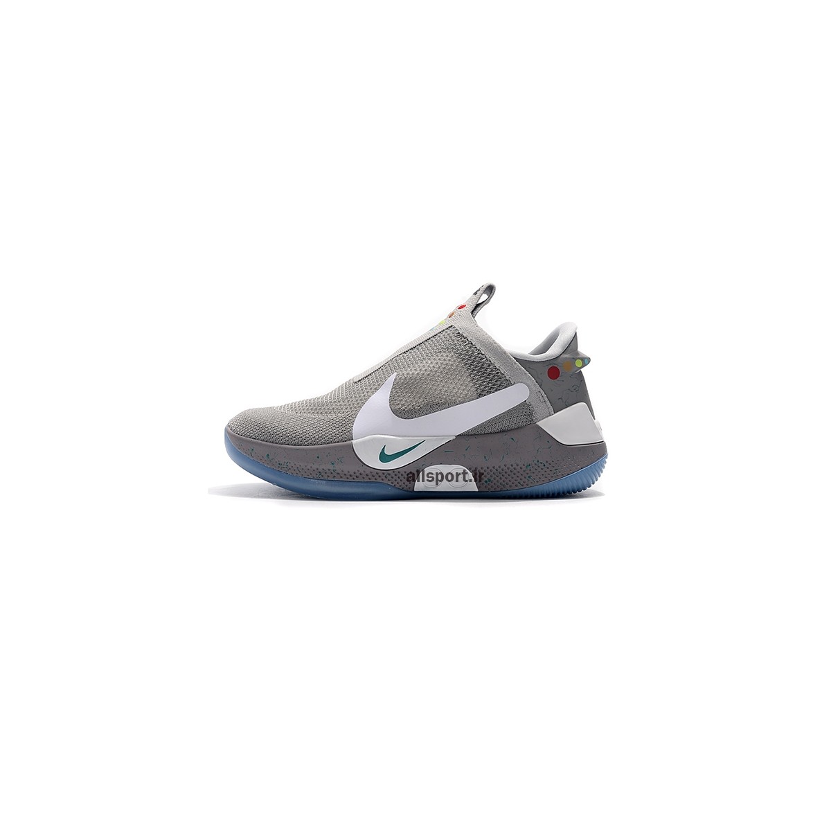 کفش بسکتبال مردانه نایک Nike Adapt BB Grey Blue