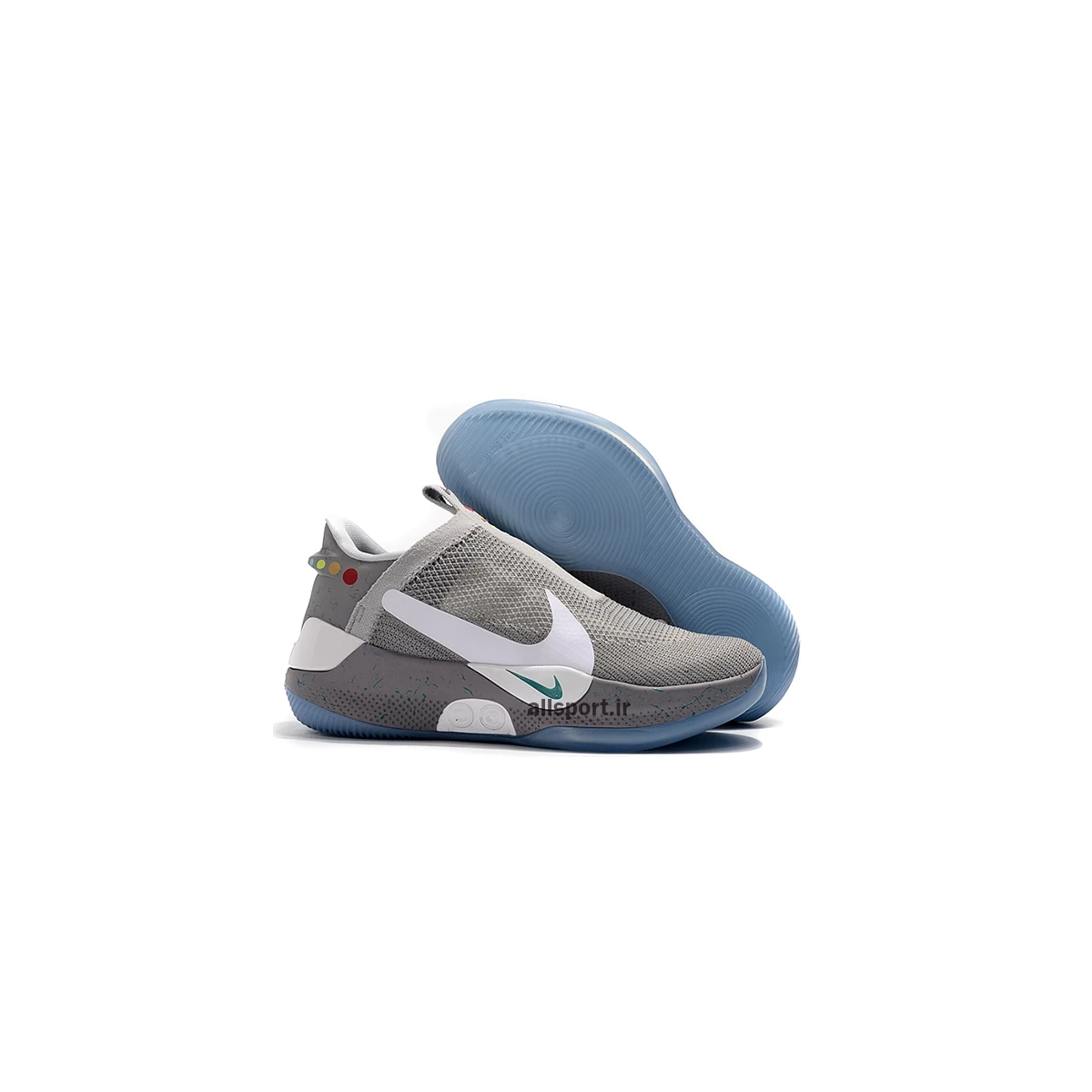 کفش بسکتبال مردانه نایک Nike Adapt BB Grey Blue