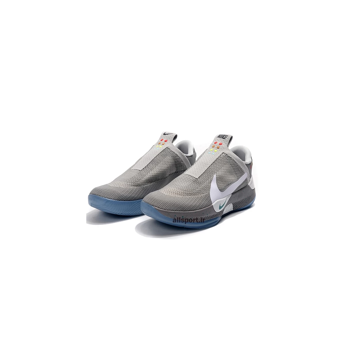 کفش بسکتبال مردانه نایک Nike Adapt BB Grey Blue