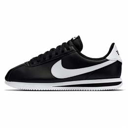 کتانی رانینگ مردانه نایک Nike Cortez Basic Black White