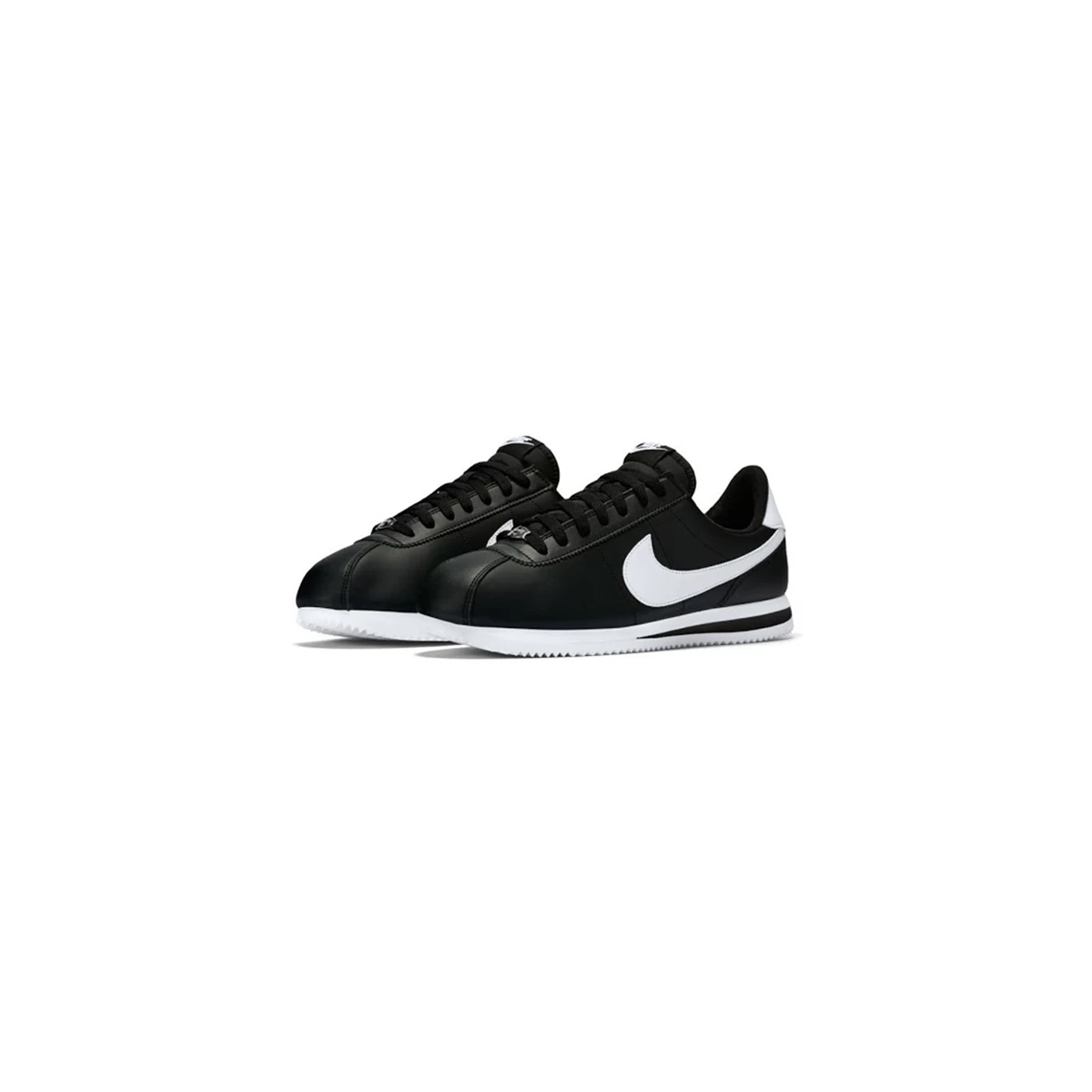 کتانی رانینگ مردانه نایک Nike Cortez Basic Black White
