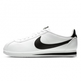 کتانی رانینگ مردانه نایک Nike Cortez Basic White Black