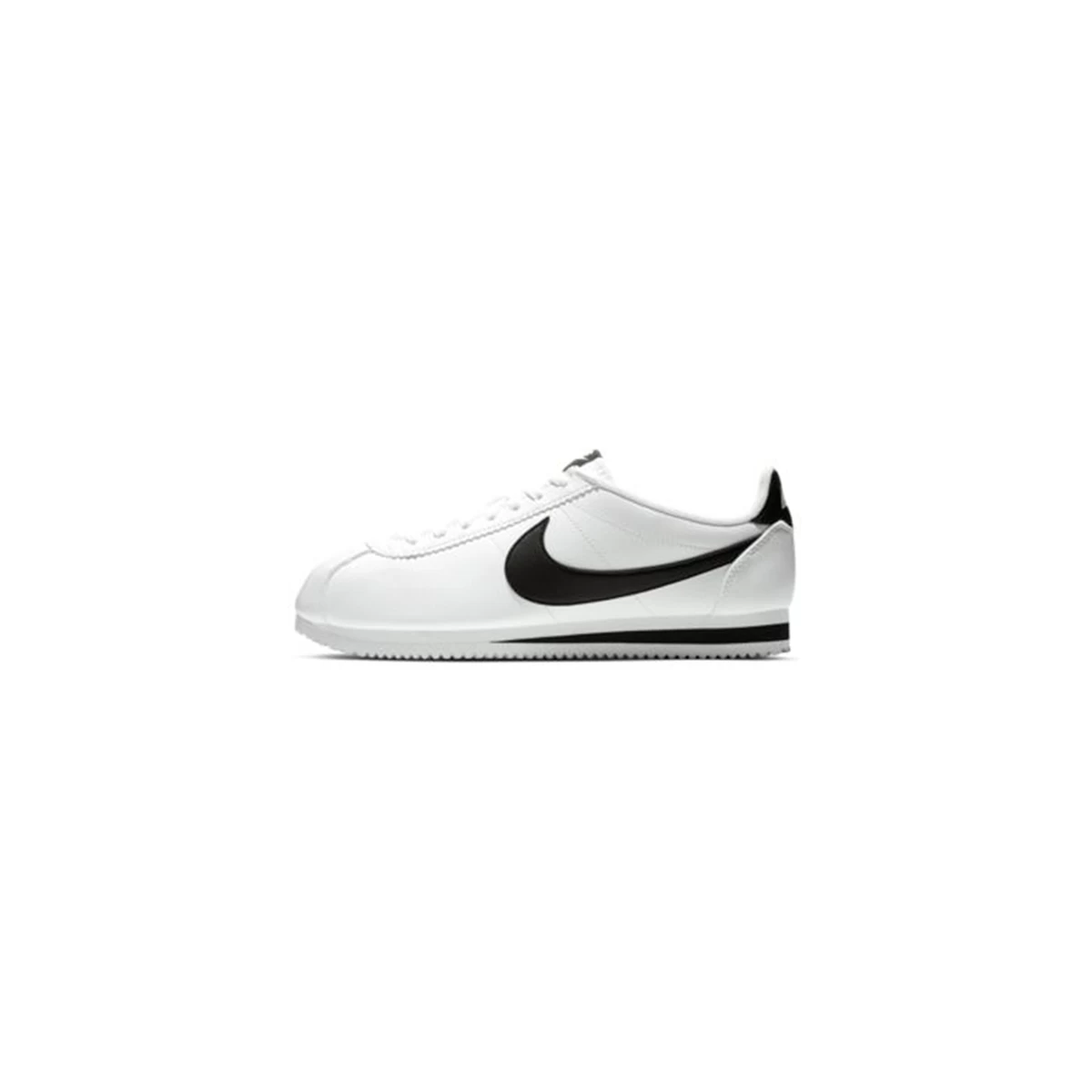 کتانی رانینگ مردانه نایک Nike Cortez Basic White Black