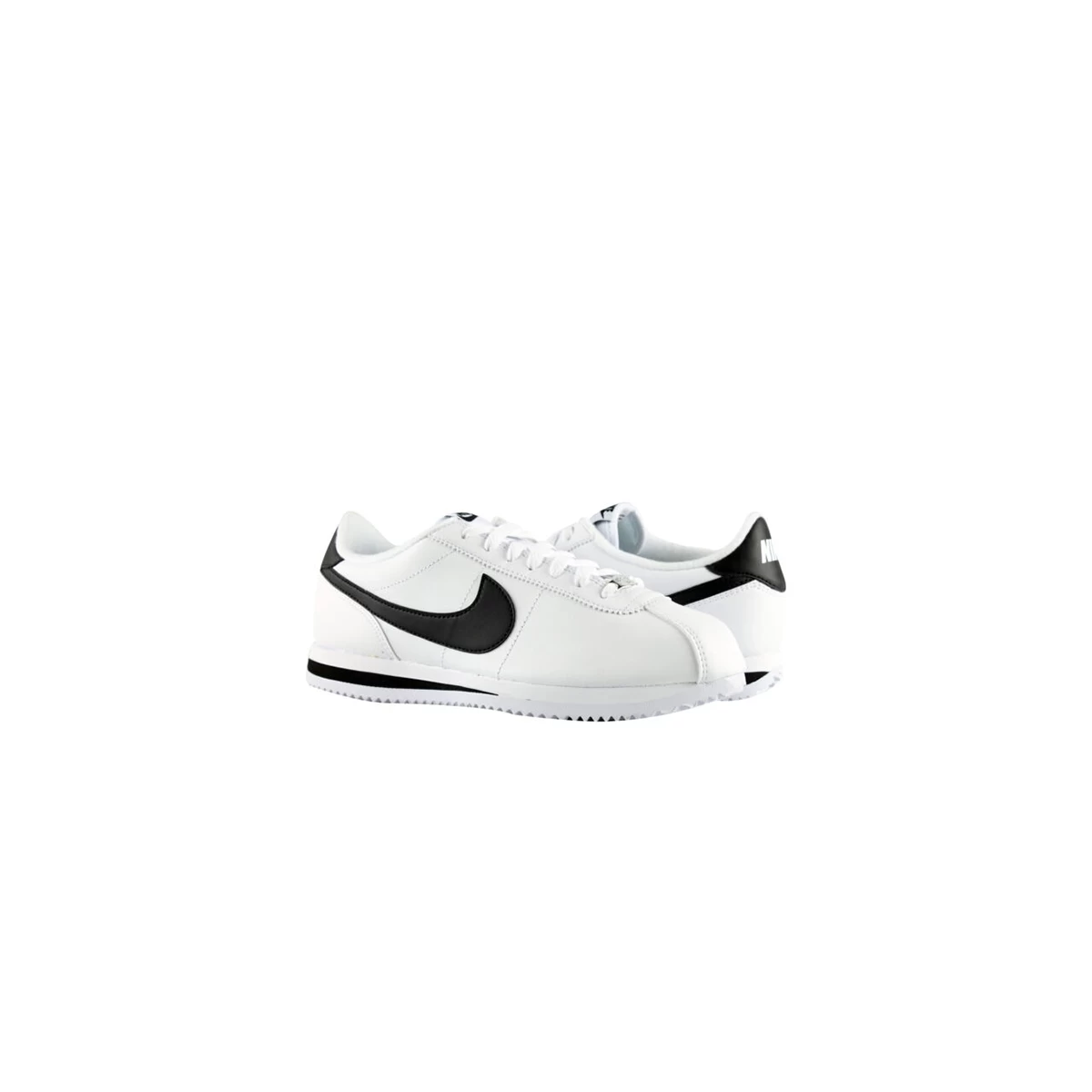 کتانی رانینگ مردانه نایک Nike Cortez Basic White Black
