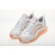 کتانی رانینگ مردانه نایک Nike Air Max 720 White Pink