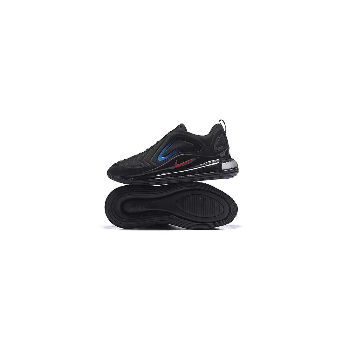 کتانی رانینگ مردانه نایک Nike Air Max 720 Black Red