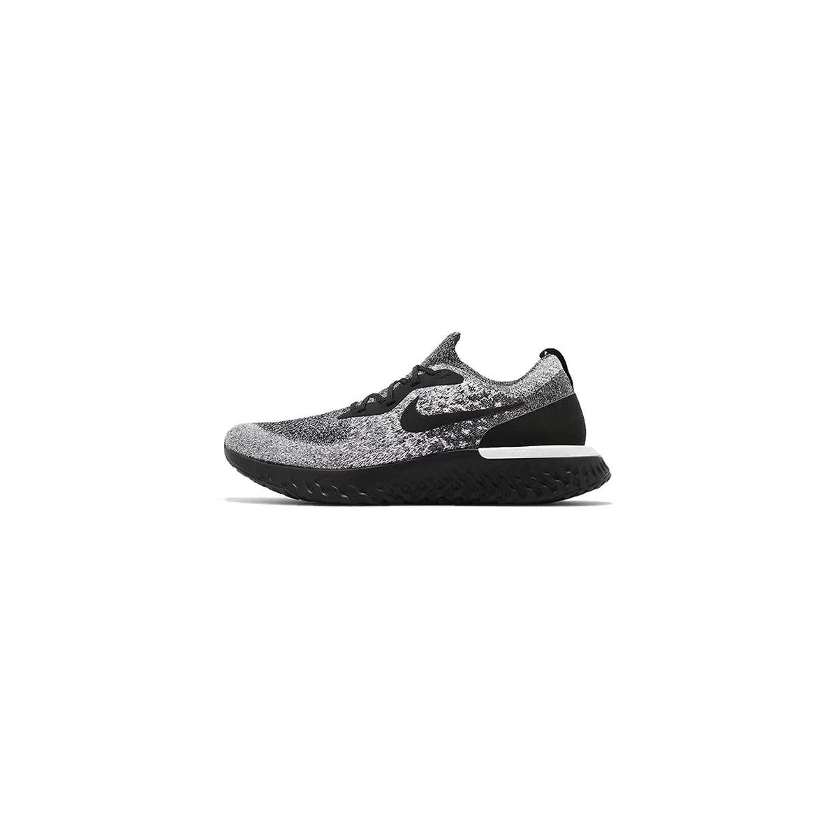 کتانی رانینگ مردانه نایک Nike Epic React Flyknit Black White