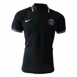 پلوشرت پاریسن ژرمن مشکی Paris Saint Germain Polo Shirt 2020