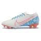 کفش فوتبال نایک مرکوریال طرح اصلی سفید قرمز آبی Nike Mercurial Vapor XIII Elite FG White Red Blue