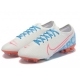کفش فوتبال نایک مرکوریال طرح اصلی سفید قرمز آبی Nike Mercurial Vapor XIII Elite FG White Red Blue