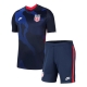 پیراهن شورت دوم آمریکا USA 2020 Away Soccer Jersey Kit Shirt+Short
