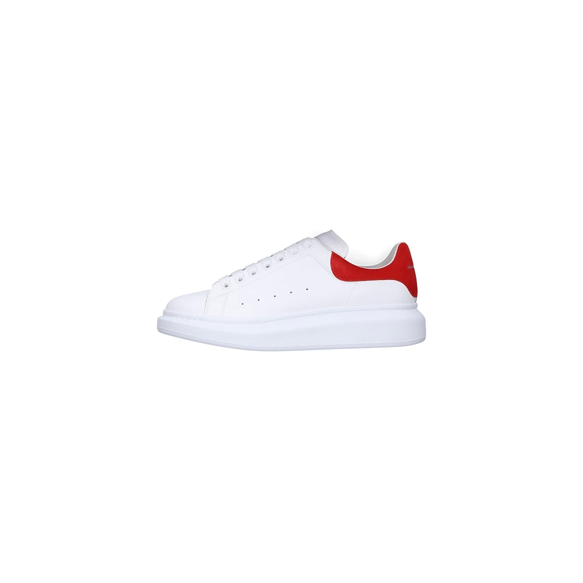 کتانی رانینگ زنانه الکساندر Alexander Mcqueen Exaggerated White Red