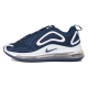 کتانی رانینگ زنانه نایکNikes Air Max 720 Royal Blue White