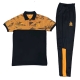 پلوشرت شلوار المپیک مارسی مشکی زرد Olympique Marseille Polo Shirt 2019-20 Black yellow