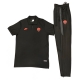 پلوشرت شلوار آ اس رم AS Roma Polo Shirt 2019-20 Black